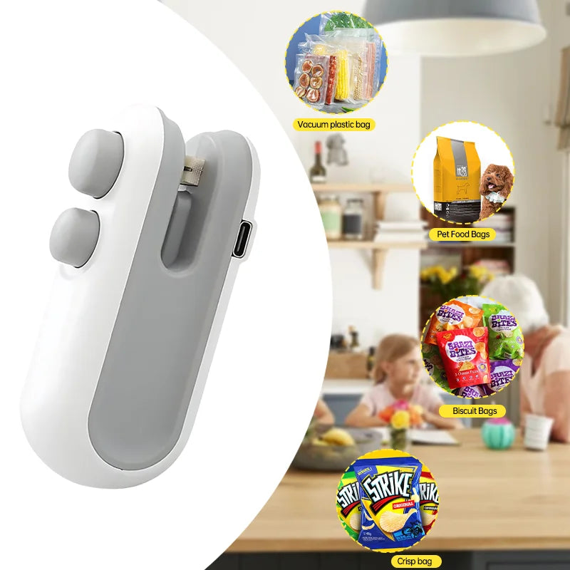 Scelleuse de sacs rechargeable