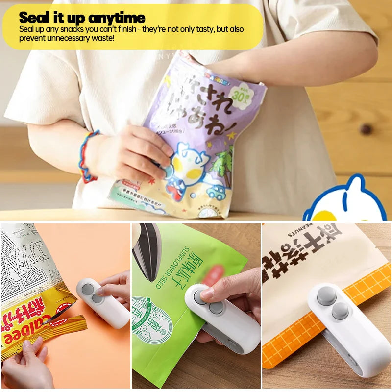 Scelleuse de sacs rechargeable